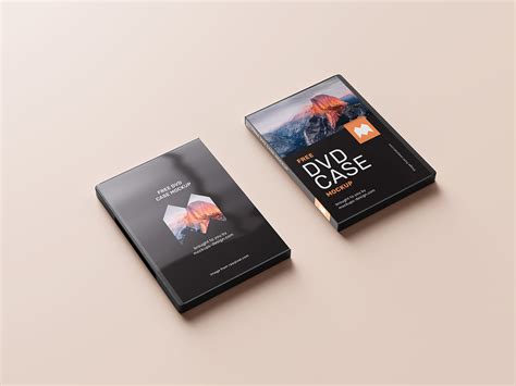 Free DVD case mockup - Mockups Design