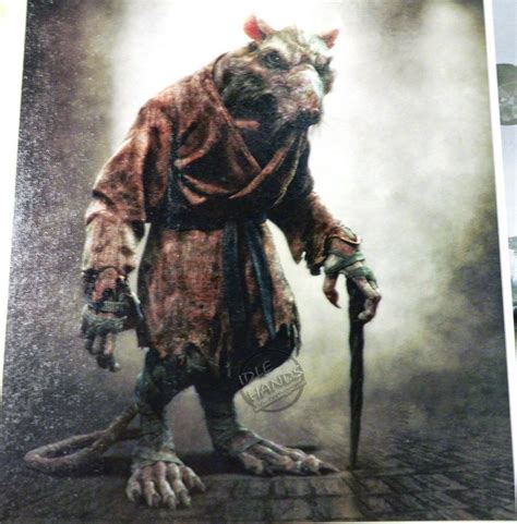 New Concept Art Gives us a Very Good Look at Splinter and Shredder from New Teenage Mutant Ninja ...