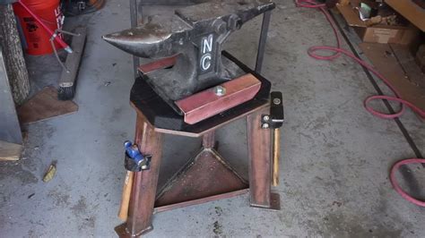 Homemade Farrier Anvil Stand - Homemade Ftempo