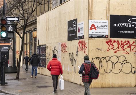 While some Montreal streets boom, downtown is dotted with vacant ...