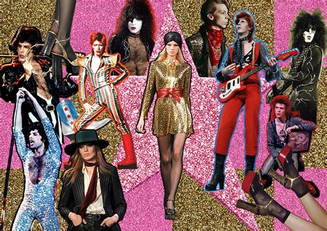 THE FASHION SUNDAE: Holiday Inspiration: 70's Glam Rock