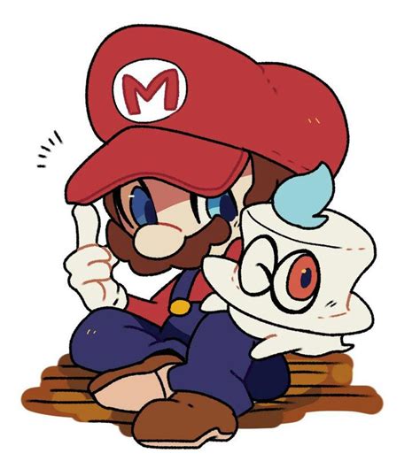 Cute Mario fan art Mario With Cappy by FlappyMariofan25 on DeviantArt