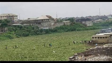 Ogun River Mysteriously Vanishes Overnight In Lagos, Nigeria - YouTube