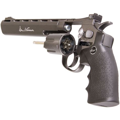 Dan Wesson 16182 Revolver - 8 inch Grey/Black - Airsoft |ReplicaAirguns.ca