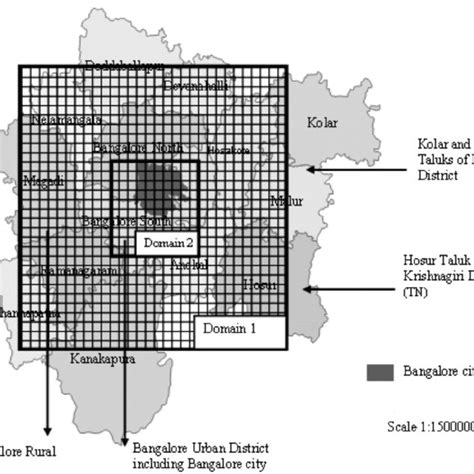 Estimated Population in Bangalore (Urban and Rural) Districts & Kolar ...