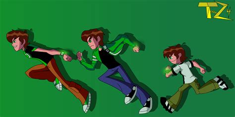 Ben 10 Omniverse - Ben through the ages by TerraZ4 on DeviantArt