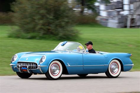 Pennant Blue 1954 Chevrolet Corvette