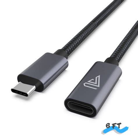 USB Type C Extension Cable (6Ft,Braid ) – Faracent