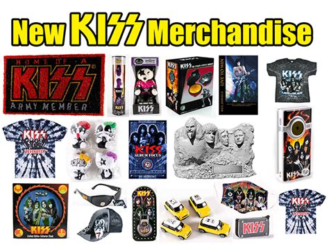 New KISS Merchandise | Kiss Asylum