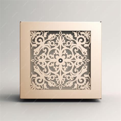 Premium Photo | Template of cardboard box design