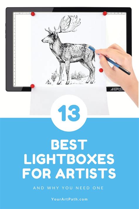 13 Best Light Boxes For Artists And Why You Want One | Art supplies list, Artist, Light box