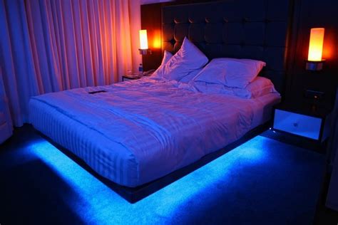 LED Color Changing Bedroom Mood Ambiance Lighting Ready KIT with IR ...