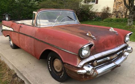 57 Chevy Convertible Project Car For Sale - Car Sale and Rentals