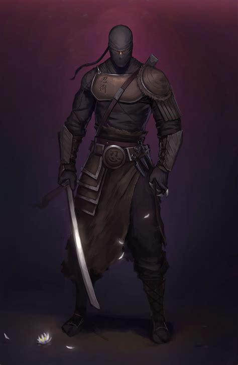 Aleksey Bayura on DrawCrowd.com | Ninja art, Warrior, Character portraits