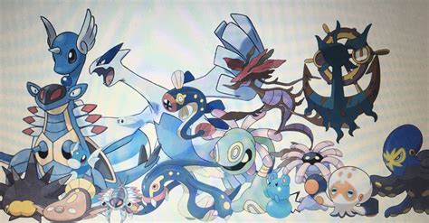 Evolution Water Type Pokemon Names - img-jam