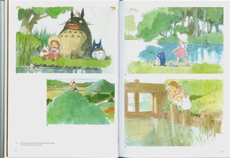 Remembrance of Things Past: Ghibli Art Books - My Neighbor Totoro