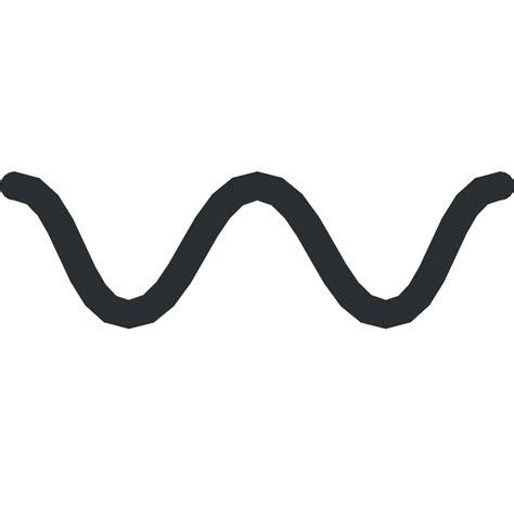 Wavy Dash Vector SVG Icon - SVG Repo