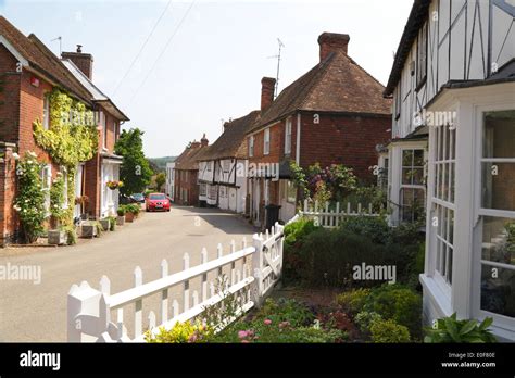 Chilham Village Kent England UK Stock Photo - Alamy