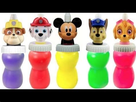 Paw Patrol & Mickey Mouse Slime Surprise Toys - YouTube | Mickey mouse ...