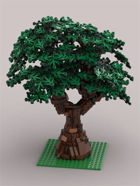 LEGO MOC Big tree by Yobb-Rschp | Rebrickable - Build with LEGO