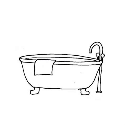 Bathroom Clipart Drawing - Hand drawn isolated cleanliness health ...