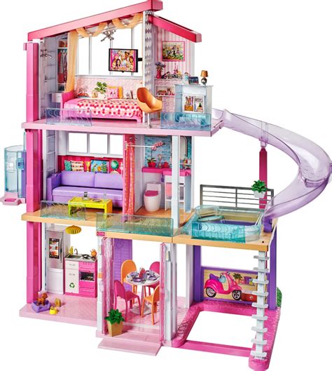 Barbie Dreamhouse Pink FHY73 - Best Buy