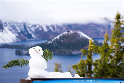 Winter in Crater Lake National Park - Travel Caffeine