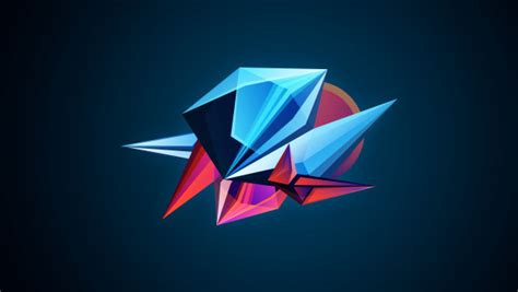 Abstract 3D shapes | HD wallpaper, 4K, 3840x2160, desktop background, colors, illustration,photoshop