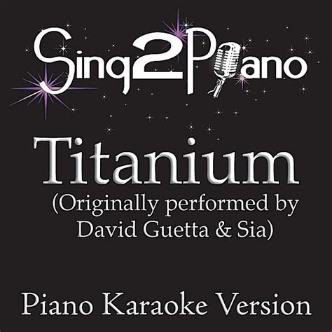 Titanium Album Cover by Sing2Piano