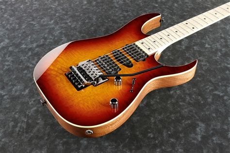 Ibanez RG Prestige RG657MSK STB Sunset Burst Electric Guitar w/Case