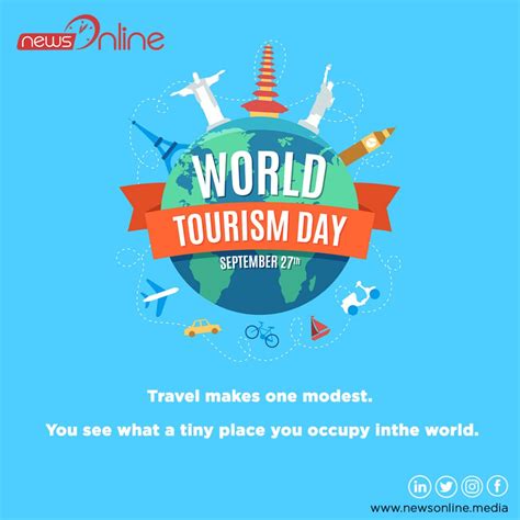 World Tourism Day 2023 - Quotes, Images, Posters, Slogan, Messages