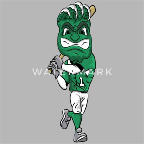 custom green wave mascot baseball Women's Vintage Sport T-Shirt | Spreadshirt