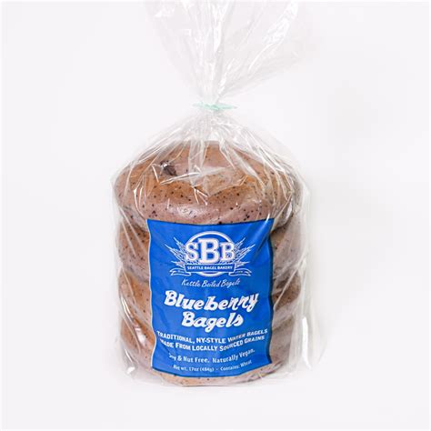 Blueberry Bagels | Wholesale Seattle Bagels