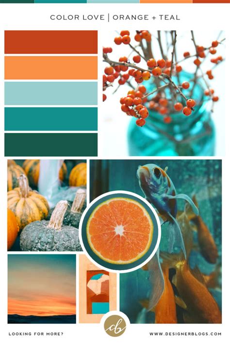 Color Love | Orange + Teal - Online Free courses Central