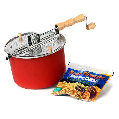 Red Whirley Pop Popcorn Popper, 6 qt. | Sur La Table