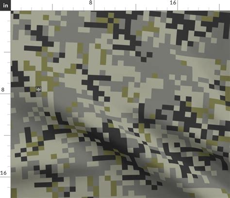 Urban Digital Camo Fabric | Spoonflower