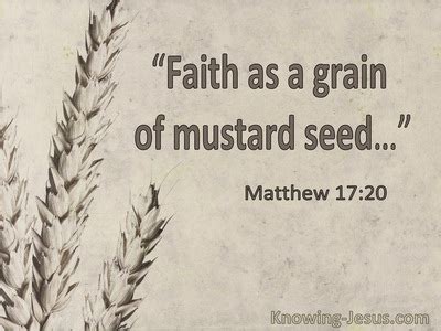 5 Bible verses about Mustard Seed