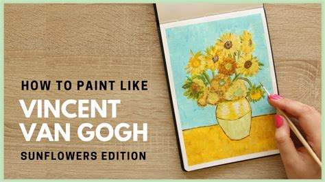 Vincent Van Gogh Sunflowers Painting