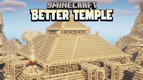 New Desert Temples Data Pack (1.19.2, 1.18.2) - Giant Pyramid - Mc-Mod.Net