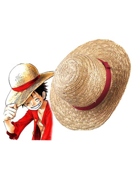 One Piece Luffy Cosplay Straw Hat Monkey D Luffy Cosplay Straw Hat - Milanoo.com