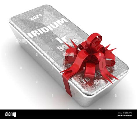 Iridium ingot of the highest standard as a gift. One ingot of 999.9 ...