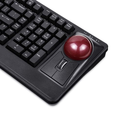 PERIBOARD-322 Keyboard with Trackball