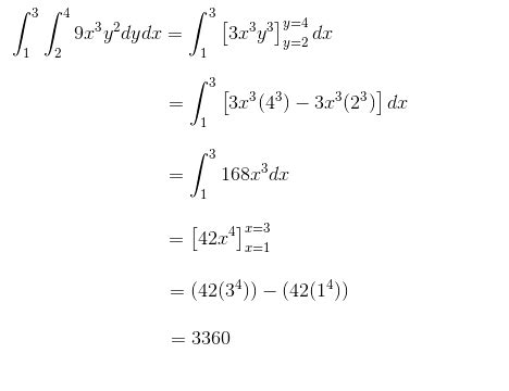 Double Integral Overview, Properties & Examples - Lesson | Study.com