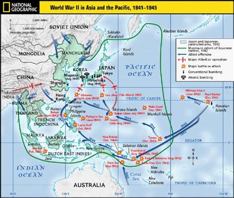 World War 2 Battles Map