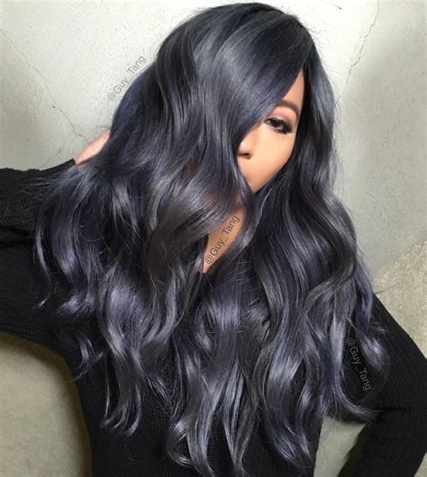 Pin on Beauty | Dark grey hair, Grey hair dye, Dark grey hair color