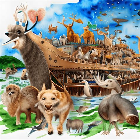 Noah's Ark Animals · Creative Fabrica