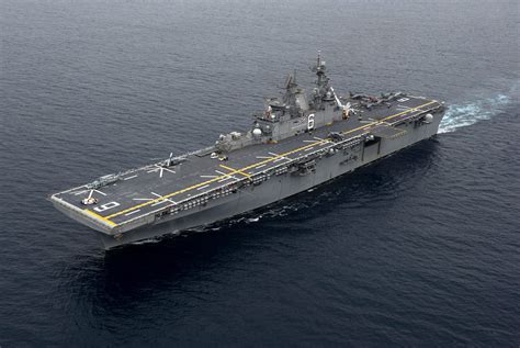 Top 10 Largest Aircraft Carriers in The World: USS America (LHA-6) Aircraft Carrier