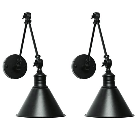 Black Industrial Wall Light / Black industrial wind wall Loft wall ...