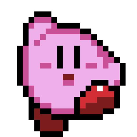 STL file KIRBY PIXELART 3D・3D printable model to download・Cults