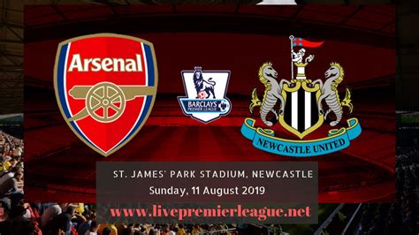 Arsenal Vs Newcastle United Live Streaming | Premier League 2019